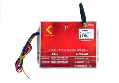 katariya Katariya Without Battery Three Phase GSM for Mobile Motor Starter 32 A Three Way Electrical Switch