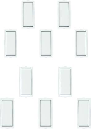 Anchor By Panasonic 6 Amp Roma One Way Switch | 6A Roma Switch | Electric Board Switch 10 A One Way Electrical Switch