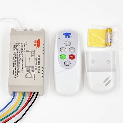 TRP Traders 1234 Four Way 4 Channel Wireless Remote Control For Fans And Light 3 A Four Way Electrical Switch