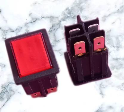 teknic Moter ON/OFF Rocker Switch [20A] 20 A One Way Electrical Switch