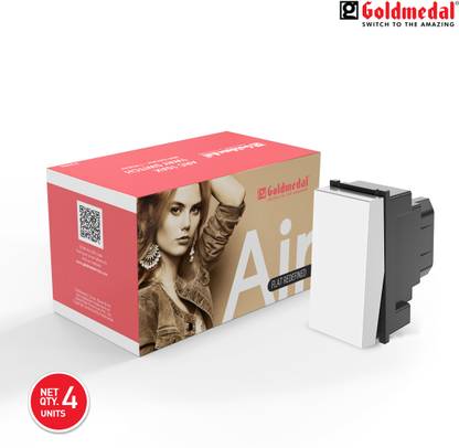 Goldmedal Air Aura 1M 10A 2way Switch 10 A One Way Electrical Switch