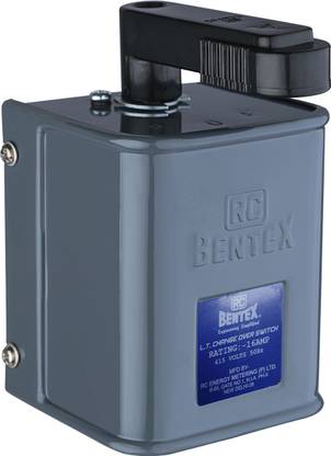 RC BENTEX Three Phase Changeover Switch 16 AMP, X06C000028 16 A Two Way Electrical Switch