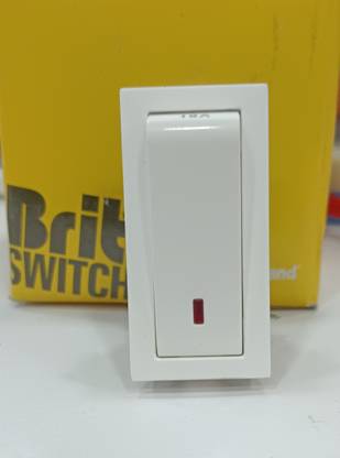 Legrand Legrand britzy 16a 1way switch with indicator 16 A One Way Electrical Switch