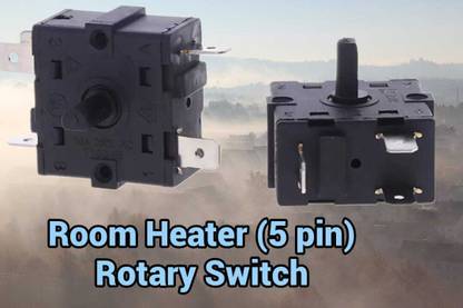 SAHU ROTARY SWITCH (5 PIN) ELECTRIC SWITCH 15 A Three Way Electrical Switch