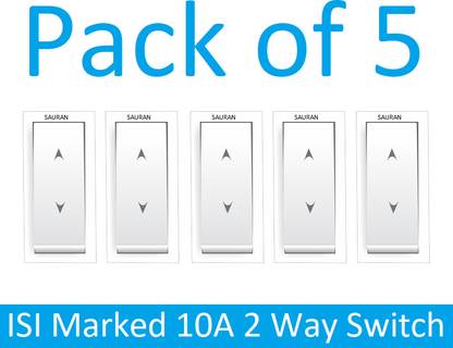 Sauran 10 A Two Way Electrical Switch