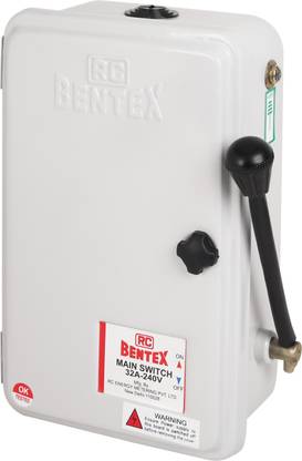 RC BENTEX Main Switch 32 A Two Way Electrical Switch
