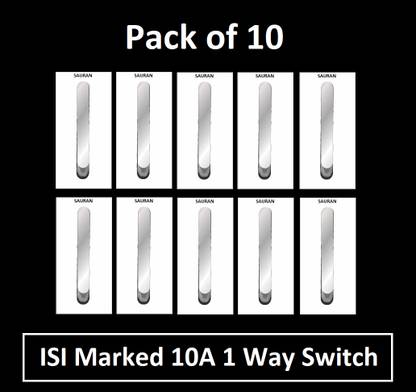 Sauran 10 A One Way Electrical Switch