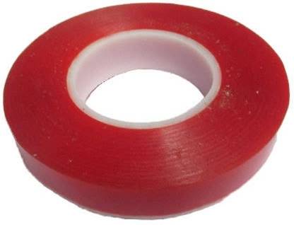 bartwal Polymide Tape Heat Resistant Double-sided Transparent Clear Adhesive Tape 25 MTR