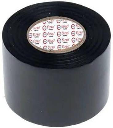 SPAREPLUS PVC Tape PVC Self Adhesive Tape For AC Insulation Tape Water Proof 20 Meters Length, 48MM