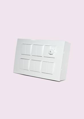 ANCHOR Penta 12 Modular Switch Board (11 switch ,1 Fan Regulator) With SURFACE BOX Wall Plate