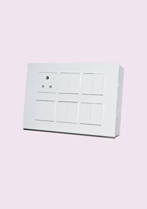 ANCHOR PENTA 12 Modular Switch Board (10 switch ,1 socket) With SURFACE BOX Wall Plate