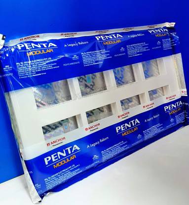 ANCHOR Anchor by Panasonic Penta Modular Polycarbonate 16m Horizontal Plates Set Wall Plate