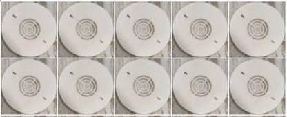 Greenlight PVC Round Sheet 6X6' for Fan Box Cover (Pack of 10) Wall Plate