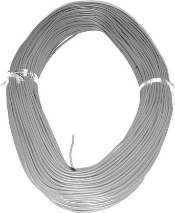 Wizzo PVC WIRE 0.4 sq/mm Grey 76 m Wire
