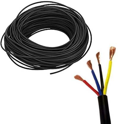 DRUMSTONE 1.0MM(32/20MM) 4Core 1 sq/mm Black 90 m Wire