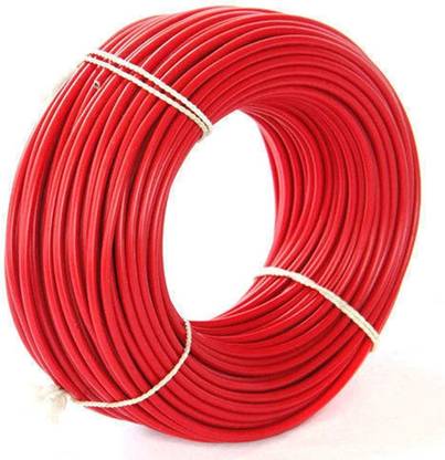 इल्युमिनेटर फर पवक 1.5 sq/mm लाल 20 m वायर