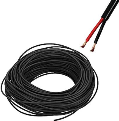 Raptas 14/38(14/60) 2Core 1 sq/mm Black 90 m Wire