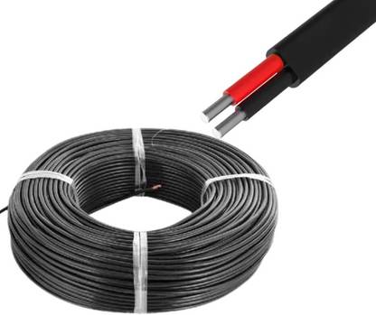 TechKing 6MM 2Core 6 sq/mm Black 90 m Wire