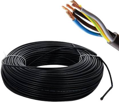 Raptas 0.50MM Glass Wire 0.5 sq/mm Black 100 m Wire