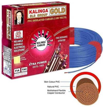 kalinga Gold 1.5 SQ MM 1.5 sq/mm Blue 90 m Wire