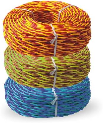 gtn 10/76 (70 mtr) Fresh PVC 100% copper Flexible Twisted 0 sq/mm Red, Black 70 m Wire