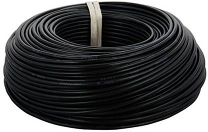 Lipzie PVC 1 sq/mm Black 25 ft. Wire