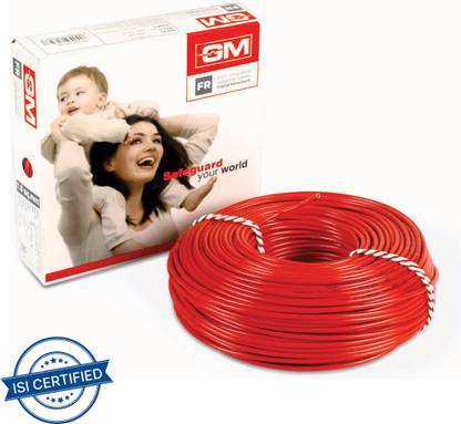 GM FR PVC 1.5 sq/mm Yellow 90 m Wire