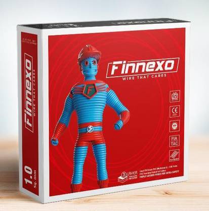 Finnexo EPR FR PVC 1 sq/mm Red 90 m Wire