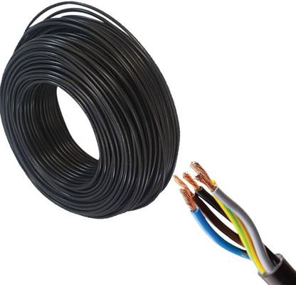 Cospex 10.0MM(140/30) 5CORE 1 sq/mm Black 90 m Wire