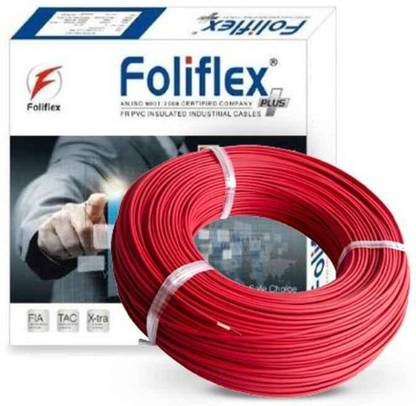 foliflex PVC 2.5 sq/mm Red 90 m Wire