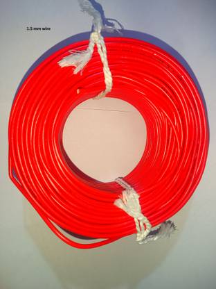 ANAND NIKHIL pvc 1.5 sq/mm Red 70 ft. Wire