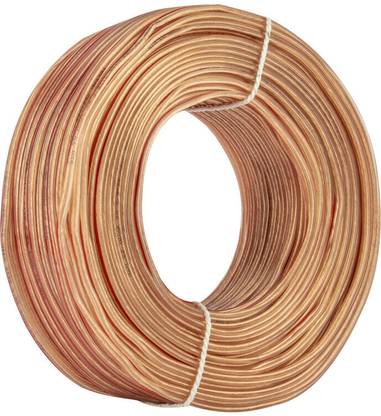 SUPER GEC 16/20 Transparent HIGH Performance Speaker Cable 1 sq/mm Gold 90 m Wire