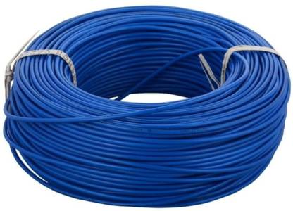 FINENLY Nly 1.5 sqmm Blue PVC Copper Electrical wire 1.5 sq/mm Blue 90 m Wire