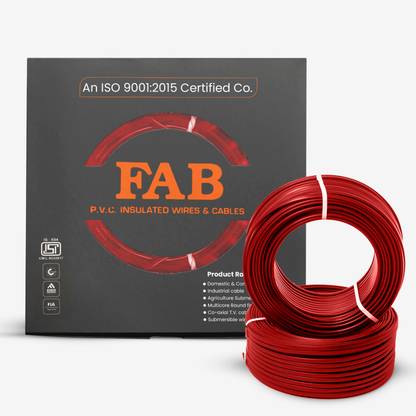 TSR FAB FR PVC, Multi-Strand CCA Copper Electrical Wire Cable 10No for House Fitting 2.5 sq/mm Blue 91 m Wire
