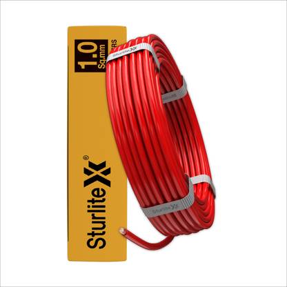 Sturlite PVC 1 sq/mm Red 45 m Wire