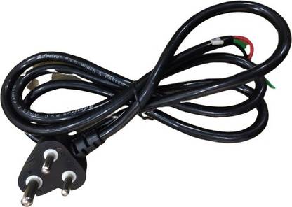 Samarth Cables PVC 1 sq/mm Black 1.8 m Wire