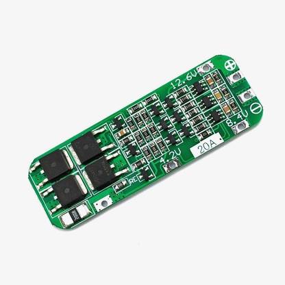 ElectroGlobal 3S BMS - 20A Li-ion Battery Protection Board for 3.7V NMC cells Rigid PCB