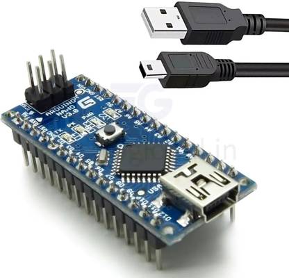 Electro Global Electro Global Arduino Nano Soldered Board with Nano Cable Kit Double-Sided PCB