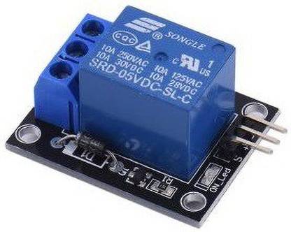ProjectHub One Channel Relay Module Single-Sided PCB