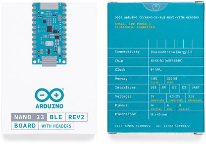 Arduino NANO 33 BLE with headers rev2 Multilayer PCB