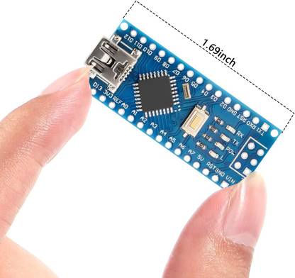 MKTRONNICS INDUSTRIES Arduino Nano V3.0 (Soldered) Breadboard