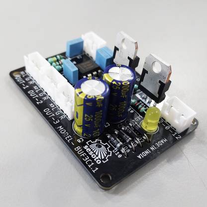 sesoto Buffer Amplifier(Unity Gain Amplifier) Board for Power Amplifiers Single-Sided PCB
