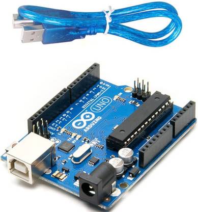 Robotics Arduino Uno R3 ATmega328P with USB Cable Single-Sided PCB