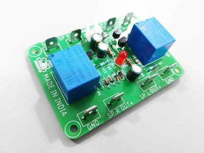 sesoto sesoto Stereo Speaker Protection Board for Speaker & Subwoofer(up to 500 Watts) Single-Sided PCB