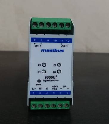 MASIBUS 9000U+MX211 signal Isolator/converter with Configurable input and outputs Stripboard