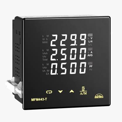 subzero MFM433-T 3 Phase Multifunction Panel Meter LED Display