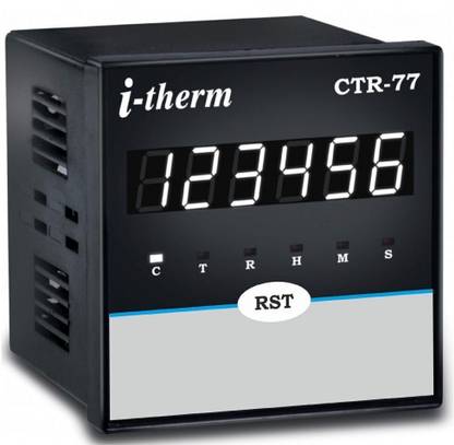 i-therm CTR-77 for RPM/Counter/Time Totalizer i-therm LED Display