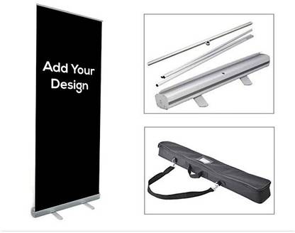 Amving Aluminium Foldable Banner Flex Rollup Standee 3x6 feet Arduino Display Display