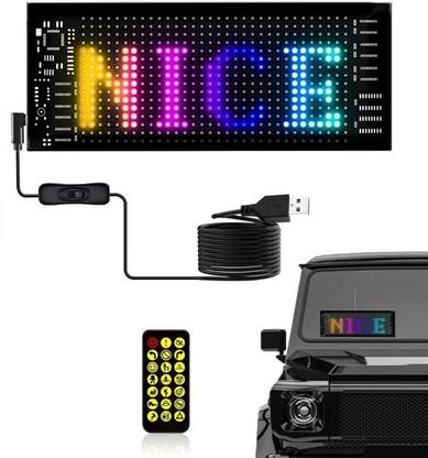 Tukii USB-Powered LED Sign - Scrolling Text & Animation for Any Occasion LED Display