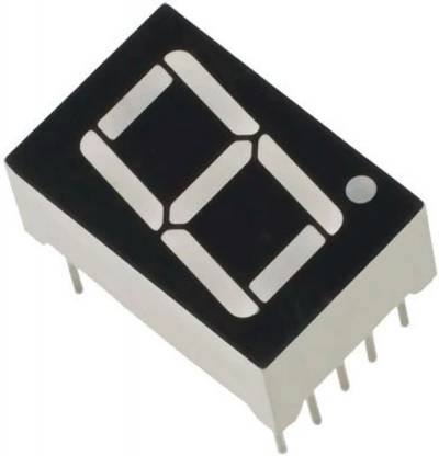 Circuitcomponents 7 Segment Display LT543 - Common Anode - 1 inch Size(20x28mm) LED Display